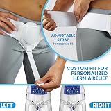 EVERYDAY MEDICAL Hernia Belt Men Inguinal Support Adjustable Small/Medium view 4