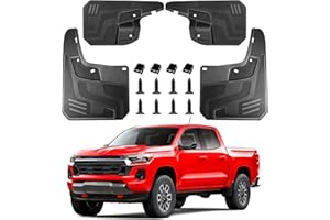 WDWLH Mud Flaps for Chevrolet Colorado 2023-2026,Heavy Duty Fender Front Rear Mudguard Fit Colorado Accessories 2023 2024 202