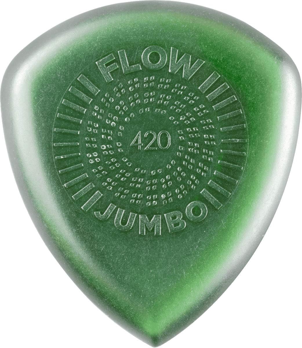 Jim Dunlop Flow Jumbo Grip 4.20mm Guitar Picks (547P4.20) Amazon.co.uk