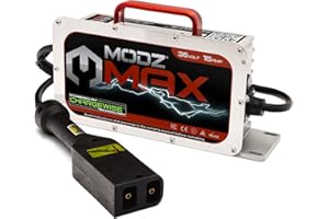 GOLF CART KING MODZ Max36 15 AMP EZGO TXT Battery Charger for 36 Volt Golf Carts