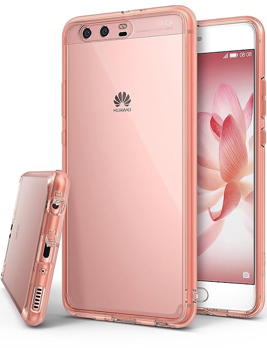title=Custodia Huawei P10 Plus, Ringke [FUSION] Retro PC Trasparente Respingente in