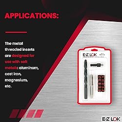E-Z LOK EZ-650-10 Threaded Inserts for