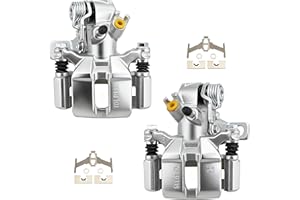 DRIVESTAR 19B1556 19B1557 Rear Brake Calipers, 1994-2001 for Acura Integra, 1992-1995 & 1999-2000 for Honda Civic/ 1993-1997 for Civic del Sol