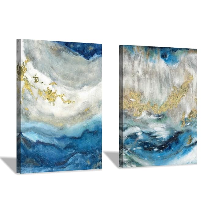 Top 10 Navy Blue And Gold Wall Decor