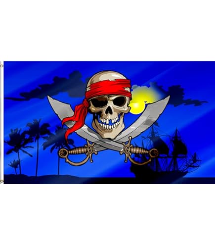 Bandiera Pirata, Jolly Roger Illustrazione di Stock - Illustrazione di