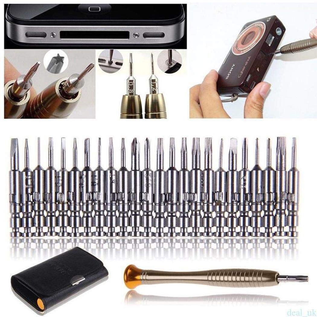 Ilonti 25 in 1 Precision Screwdriver Bits Laptop Mobile Phone Repair Tools Set Screwdriver Sets