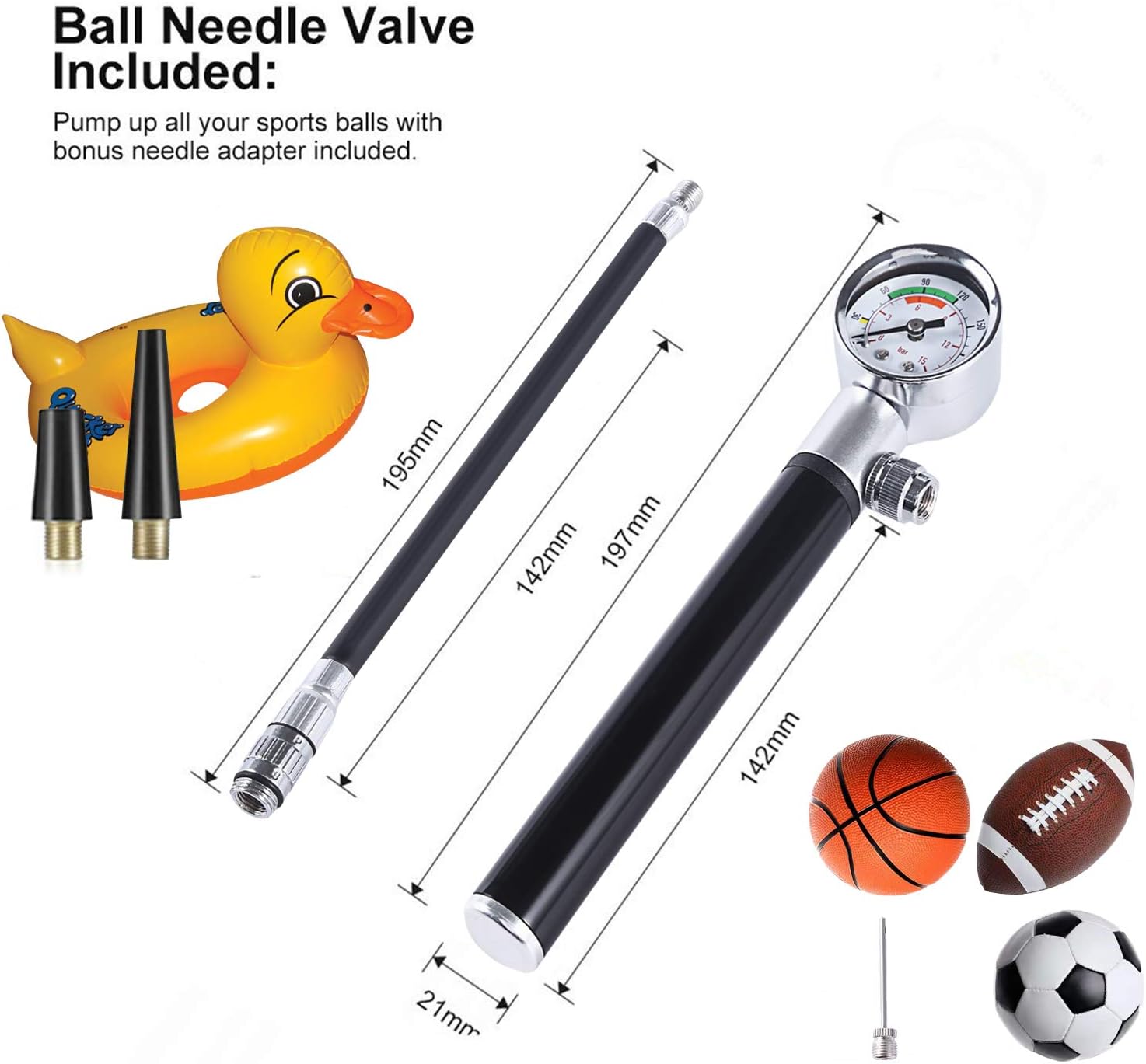 YBEKI NAMUCUO Bike Tyre Repair Tool Kit - Bicycle Tool kit with 210 Psi Mini Pump 10-in-1 Multi-Tool（with Chain Breaker）, Tyre Levers &Tire Patch, Bone Wrench, 1 Saddle Bag. 6 Month Warranty : Sports & Outdoors