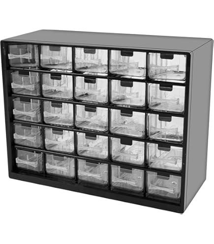 Amazon.com: HSHGZSR 25 Drawers Desk Drawer Storage Box Organizer