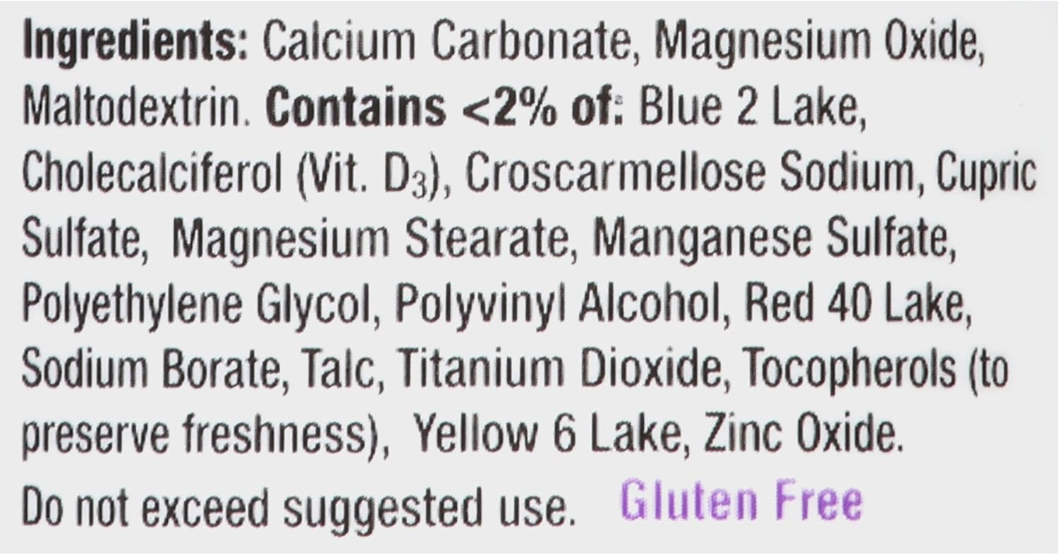 Caltrate 600+D3 Plus Minerals (165 Count) Calcium & Vitamin D3 Supplement Tablet, 600 mg: Health & Personal Care