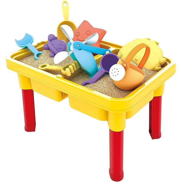 Kids Sand Table with Cover Water Table 