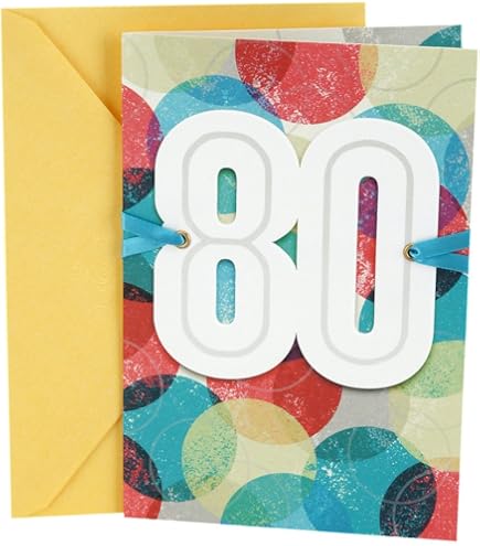 Cartes D'anniversaire Spéciales 80 Ans Pour Une Amie, 80 Ans