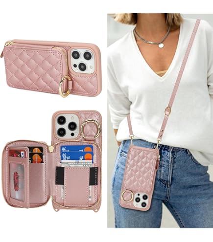 LAMEEKUCompatible With IPhone 12 Pro Max Wallet Case With Wrist