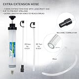 Oil Suction Syringe 500cc with 85.2cm Hose Pump Manual view 3