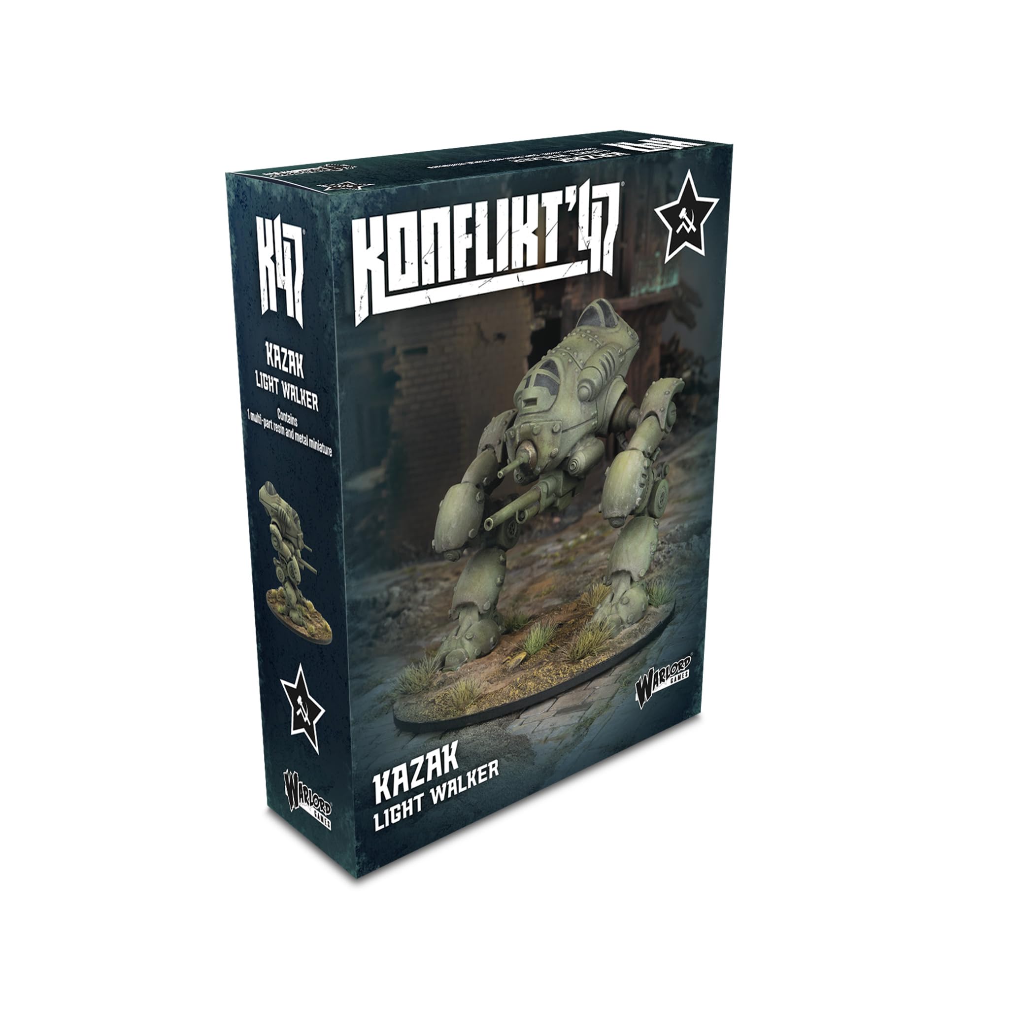 Warlord Games Kazak Light Walker - Soviet Bloc Miniatures for Konflikt 47 Highly Detailed 28mm Scale Miniature