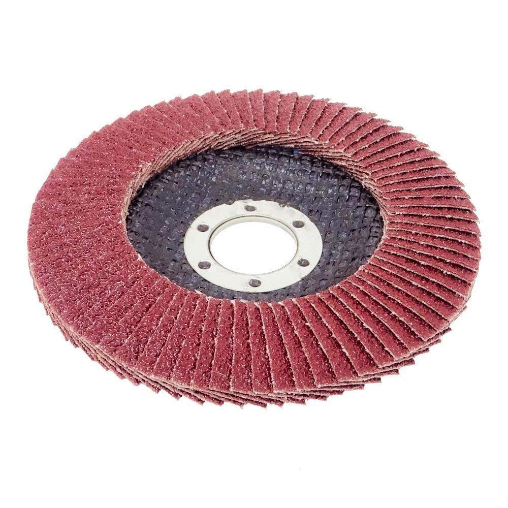 Flap Grinding Discs │ brown │ 10 pieces │ diameter 115 mm │ grain 80 │ Standard │ Fan Discs │ Sanding Sheets - Image 4