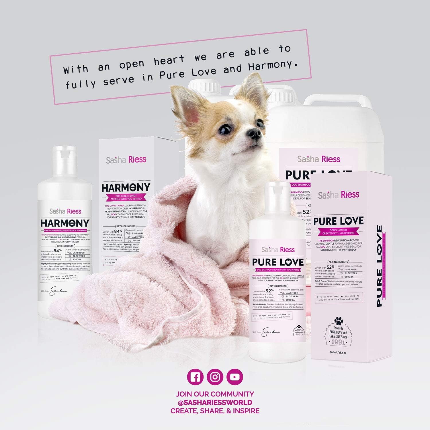 sasha riess dog shampoo