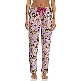 COCO BRANDS SpongeBob SquarePants Womens Pajama Pants - Soft Stretch PJ Pants Sleepwear for Women with Elastic Waist (S-XL)