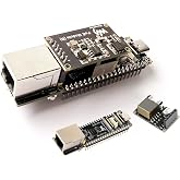 ESP32-P4 PoE Ethernet AI Development Board, ESP32-P4 Chip, with PoE Module | Support PoE &amp; USB-C Power Supply, ETH Port, MIPI-CSI/DSI, Microphone, Speaker Header, USB, etc. Pre-Soldered Header Version