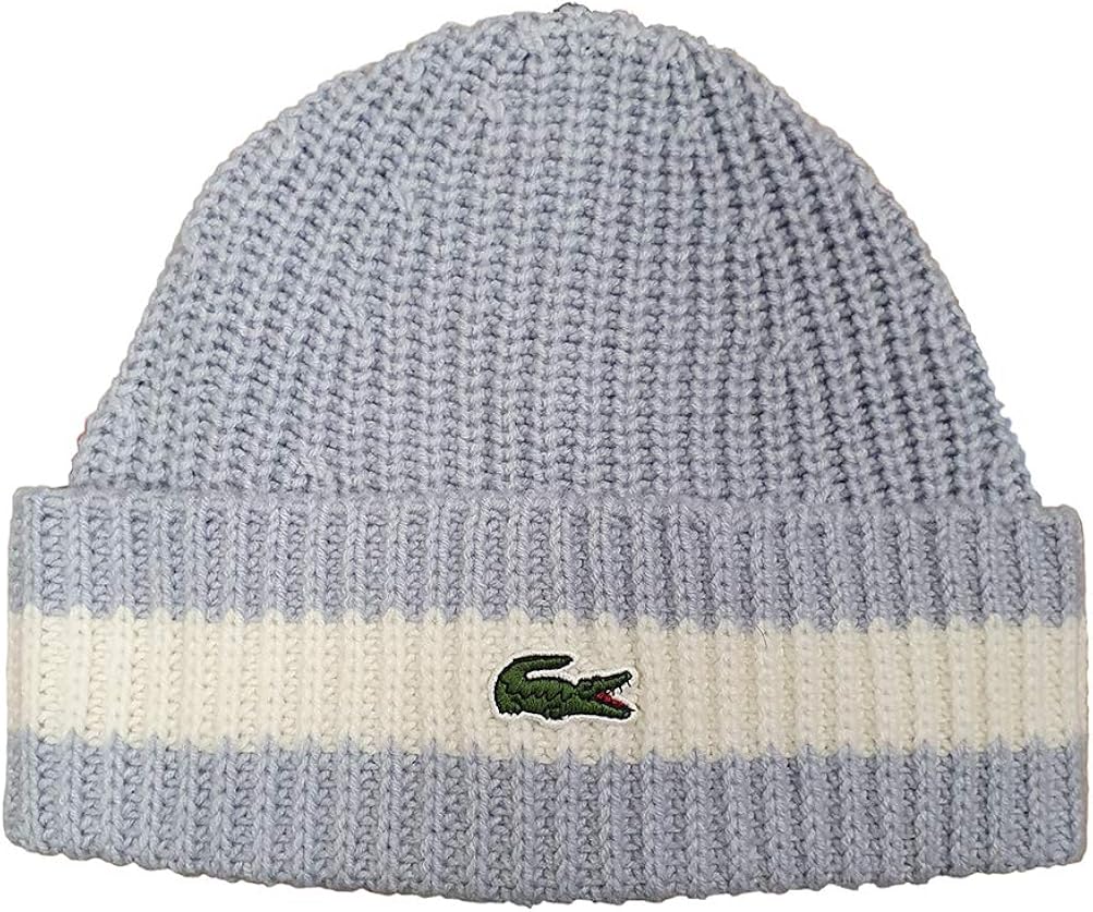 Lacoste Men's RB4161 hat, men's knitted hat, wool hat, beanie, regular