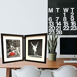 Tasse Verre 11x14 Black Folding Picture Frames With