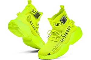 Furuian Steel Toe Shoes for Men Women Comfortable Lightweight Safety Snekaers Industrial Construction Work Shoes for Men