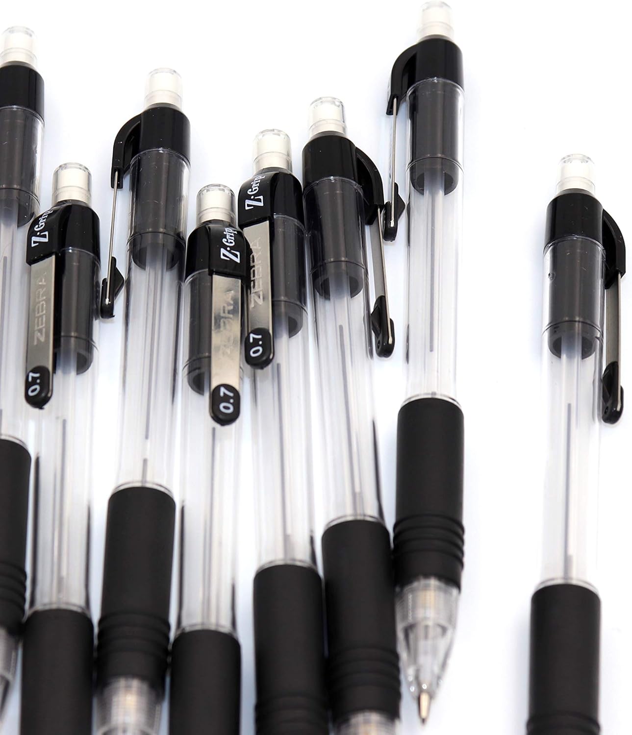 Zebra Z-Grip Mechanical Pencil, 0.7mm Point Size, HB #2 Graphite, Black Grip, 24 Pack : Office Products