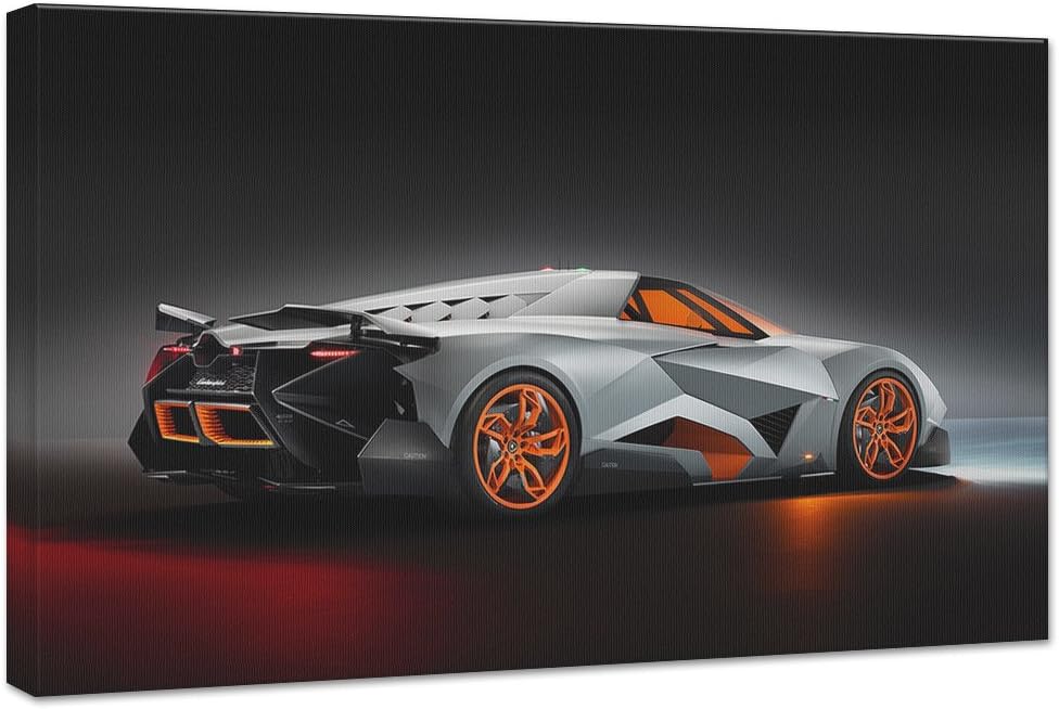 Lamborghini Egoista Concept 2 24X36 Gallery Wrapped 1.5" Depth Canvas Print