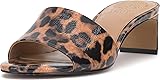 Vince Camuto Women's Linanna Heeled Sandal, Leopard