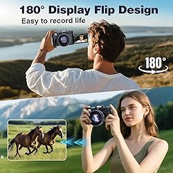 6K 64MP Digital Camera for Photography Vlogging