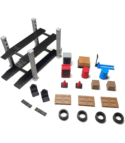 Amazon.com: Kobaani Model Workshop SS-042 1/64 Sweet Style Garage