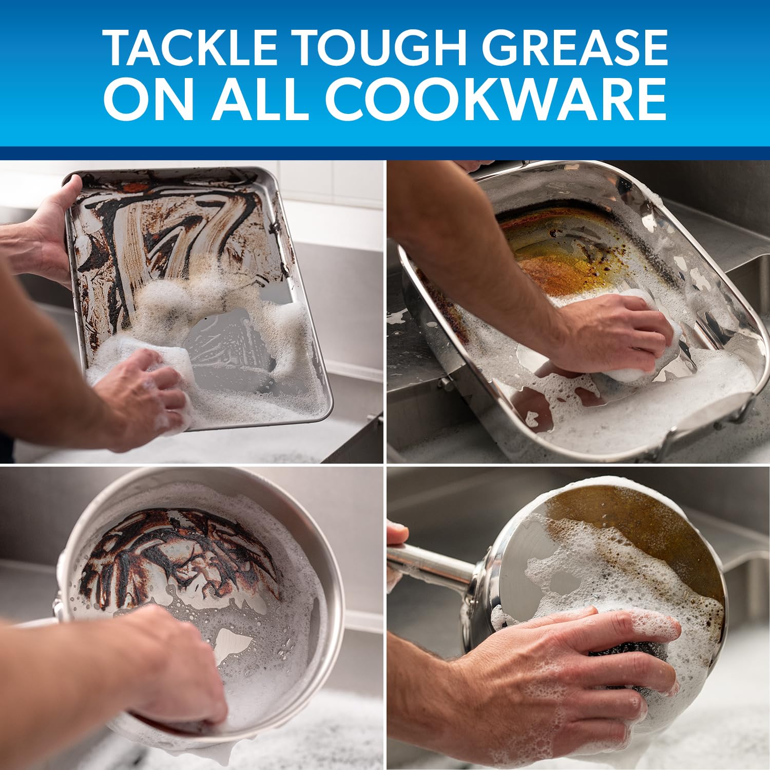 Dawn Professional Heavy Duty Manual Pot and Pan Dish Soap Detergent, 1 Gallon (Case of 2)