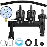 SFAED Sprayer Manifold Kit(Replace for 7771967), Compatible with Fimco Current and Previous Sprayers, Leak-Proof with Quick Connect and Integrated Shut-Off Valves (9.8")