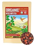 GLDNT Organic Rosehips Tea, Premium Dried Organic