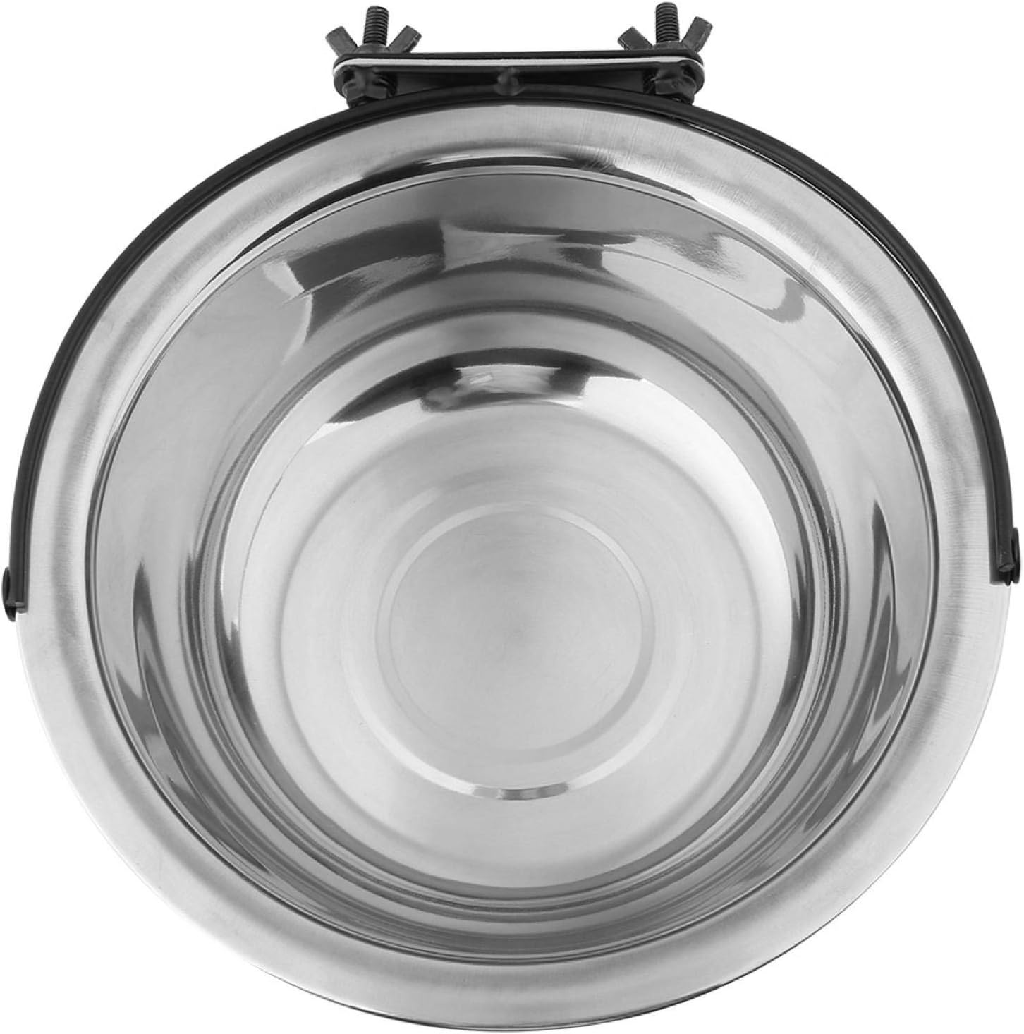 bol attaché cage chien ◈ Fydun Hanging Pet Cage Bowls for Dogs and Cats Stainless Steel Diner Pet Bird Cat Dog Food Water Bowl Hanger(XL)