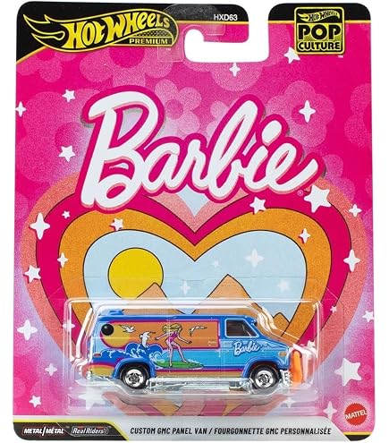 Amazon.com: Hot Wheels Barbie Kool Kombi (DLB45) : Toys & Games