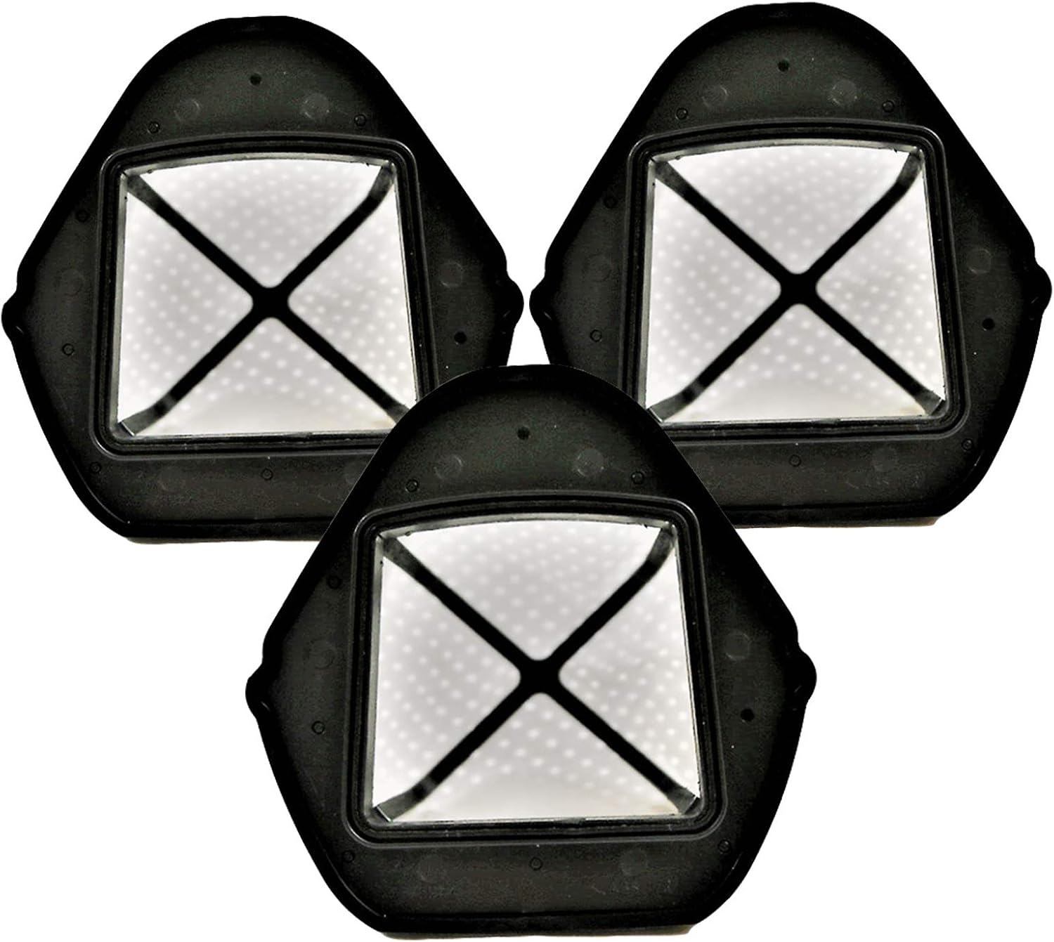 Shark XSB726N Dust Cup Filter for SV75 XF769 (3 Pack in Plain Poly Bag)