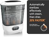 Baby Brezza Advanced Bottle Sterilizer and Dryer 8 Bottles Large Capacity view 3