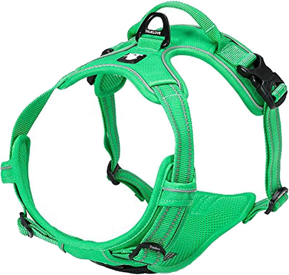 Truelove TLH5651 Dog Harness No-Pull Reflective Grass Green M