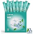 Mouthwash Travel Size Portable 60 Individual Disposable Mouthwash Packets to Go, Alcohol & Fluoride Free Fresh Mint Mouthwash Strips for Superior Oral Hygiene