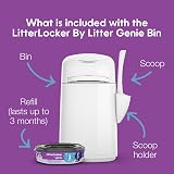Litter Genie LitterLocker Original Cat Litter Bin 50% More Efficient view 2