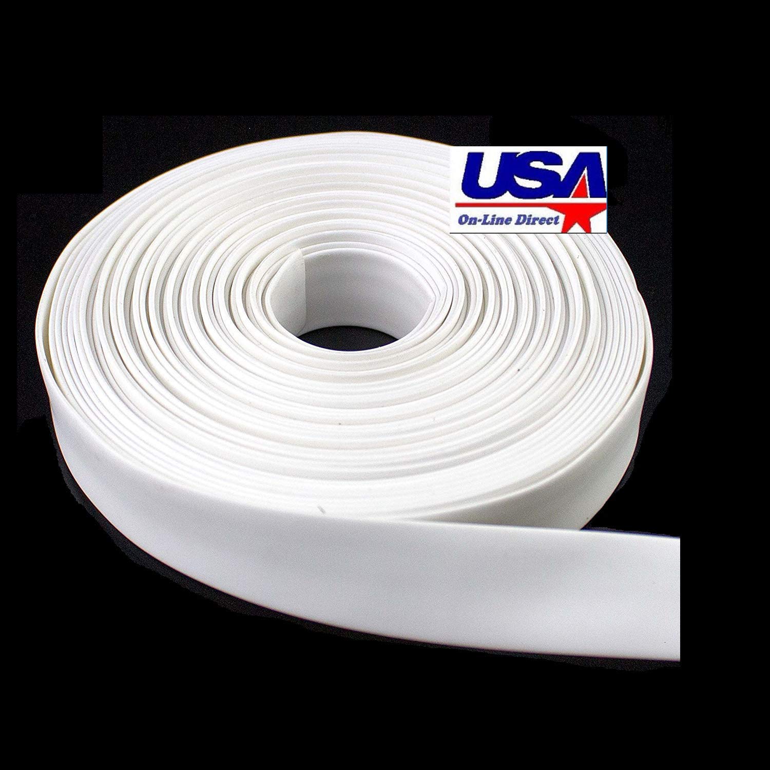 10 FT. 3/16" 5mm White Polyolefin Heat Shrink Tubing 21 Ratio Amazon
