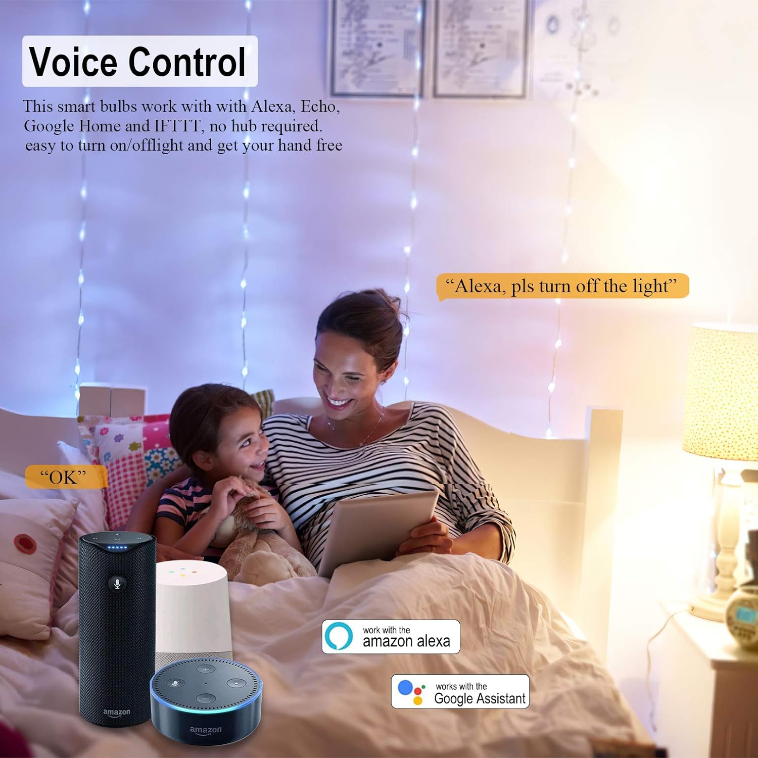 smart bulbs google home mini