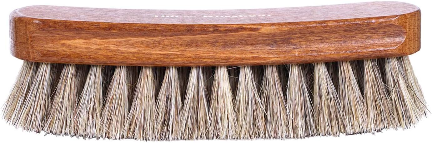 Kaps Premium Quality Shoe Brush Lux, Natural Horsehair, Shine Buff Polish (17 cm Length), Multicolour, 17cm lentgh - Image 4