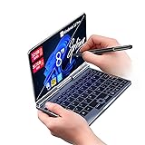 8 Inch 2-in-1 Mini Laptop,HD Rotatable Touch Screen