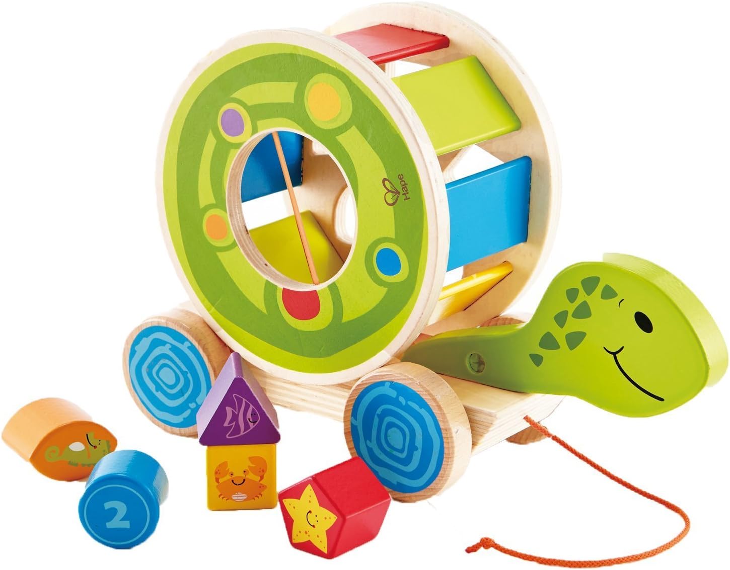 hape snail shape sorter