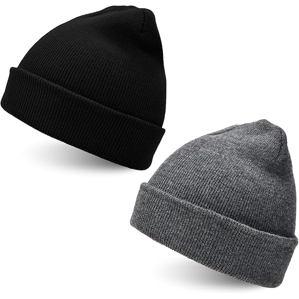 Gorro De Punto Unisex Elástico Gorro De Punto Unisex Wmcaps - Elástico, Forro Polar, Talla Única, 14 Colores Accesorio Invierno Unisex Cómodo