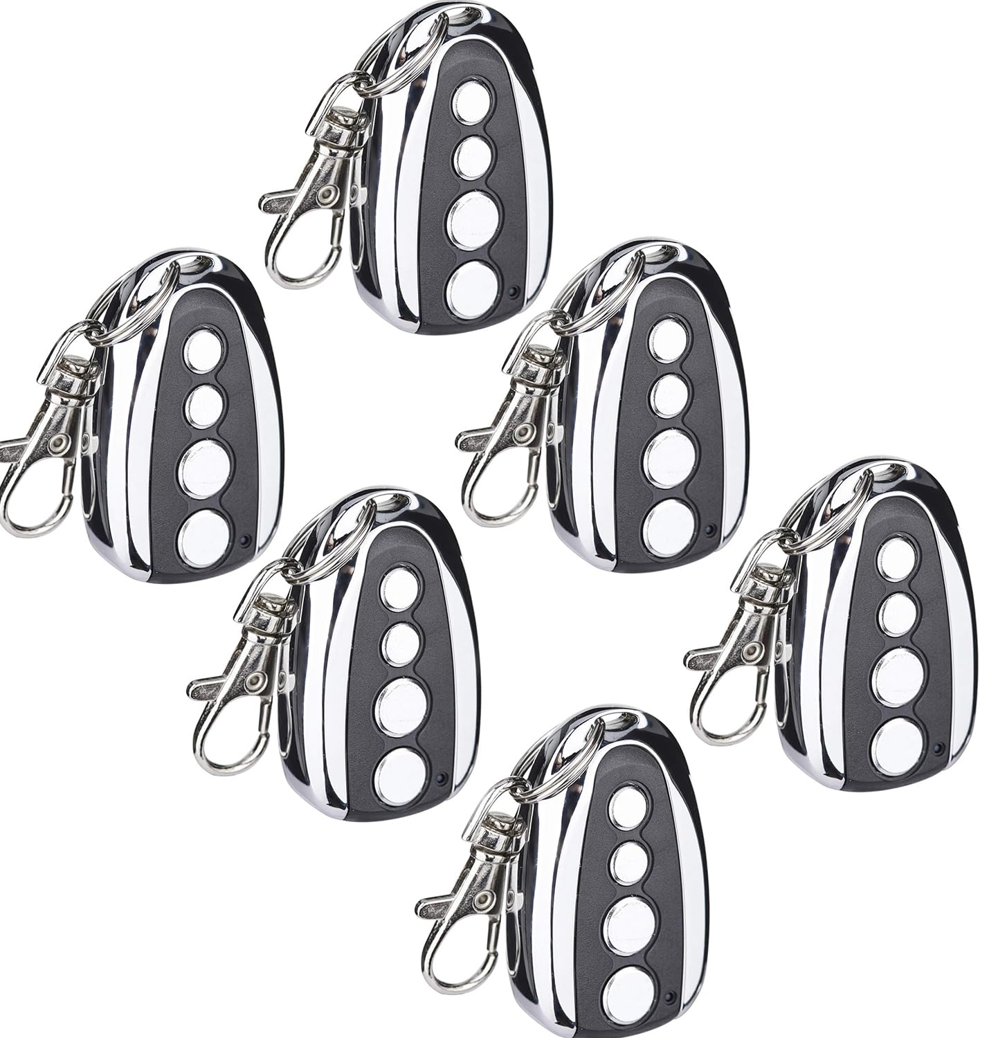 Photo 1 of CO-Z Remote Control for Automatic Sliding Gate Opener Hardware, Electric Rolling Driveway Gate Opener Closer Security Kit Remote 6PCS
