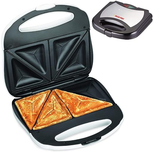 750W Sandwich Toaster TOASTIE Maker DEEP Fill Non Stick Stainless Steel
