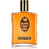 ELSHA Russian Leather Cologne – Long‑Lasting Woody‑Spicy Eau de Toilette, 4 fl oz