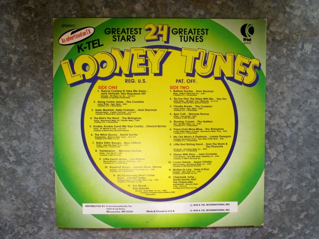  KTel Looney Tunes Music
